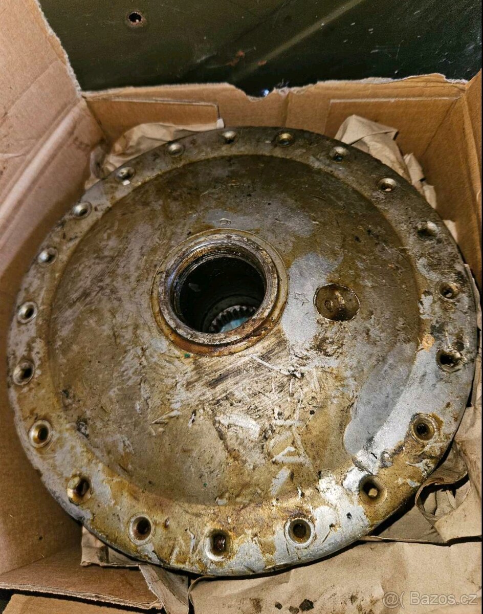 Pneu 3.75-19 i-40 duše pásek pod duši Dněpr Ural M72 K750 - 7