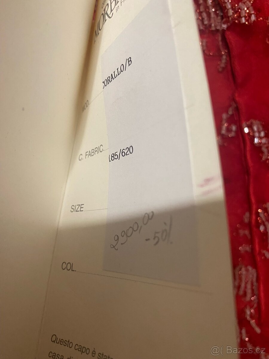 Nové společenské dlouhé hedvábné šaty maturitní ples - 7