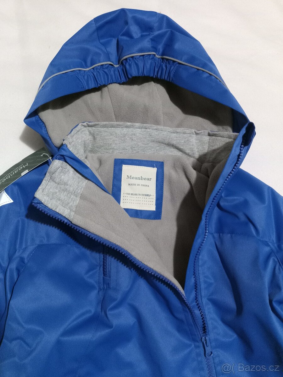 Nová dětská nepromokavá bunda, 122/128 - 7