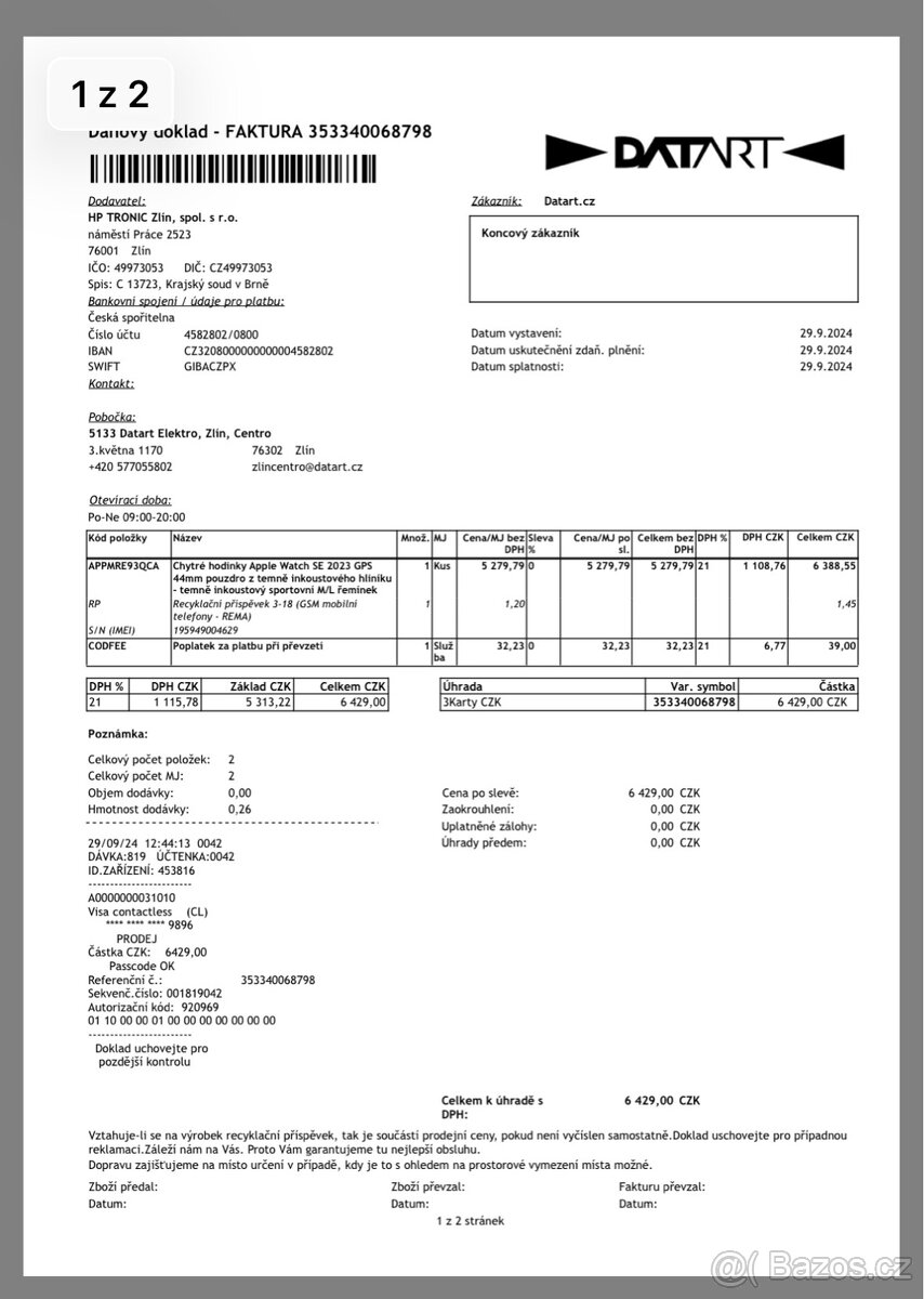 Apple Watch SE 2023 GPS 44mm - 7