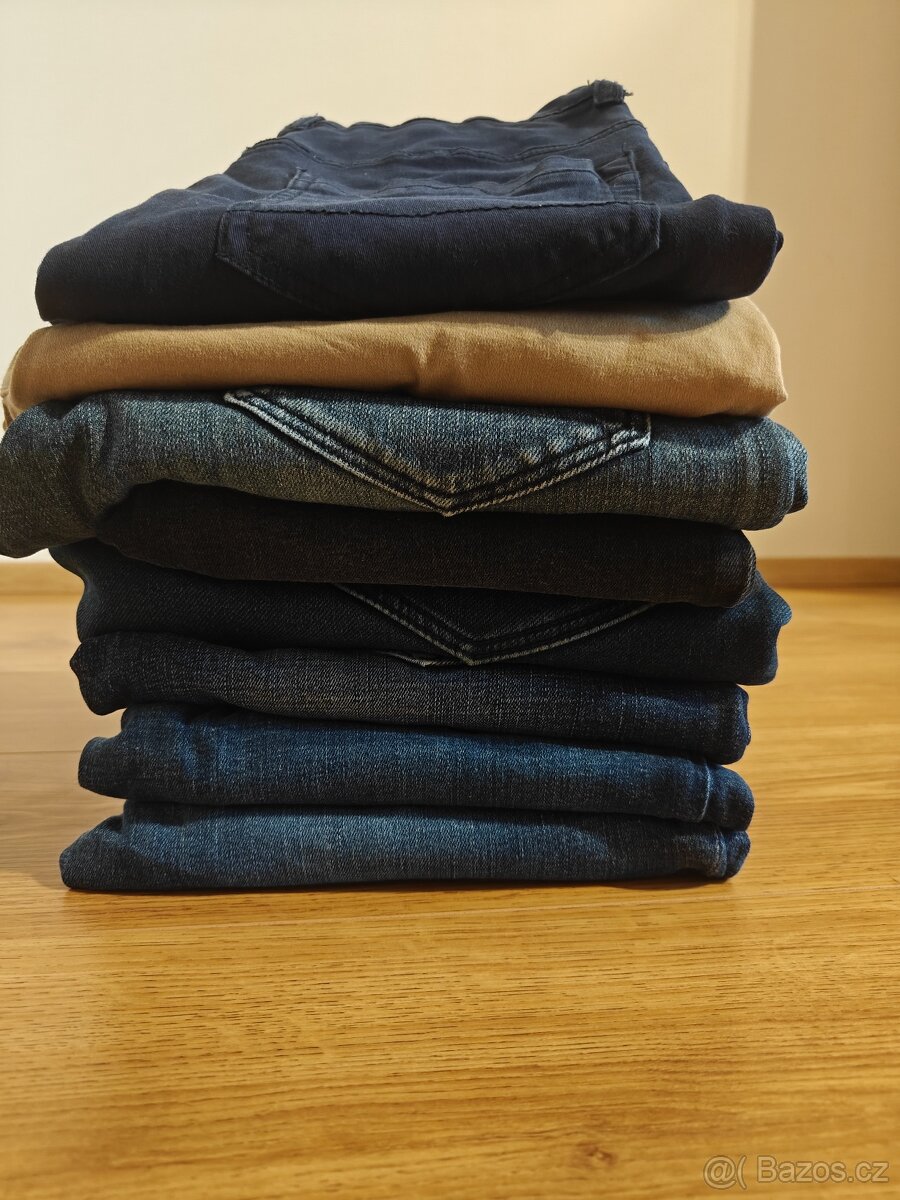 Džíny chlapecké vel. 158-164 (12-13 let) - 7