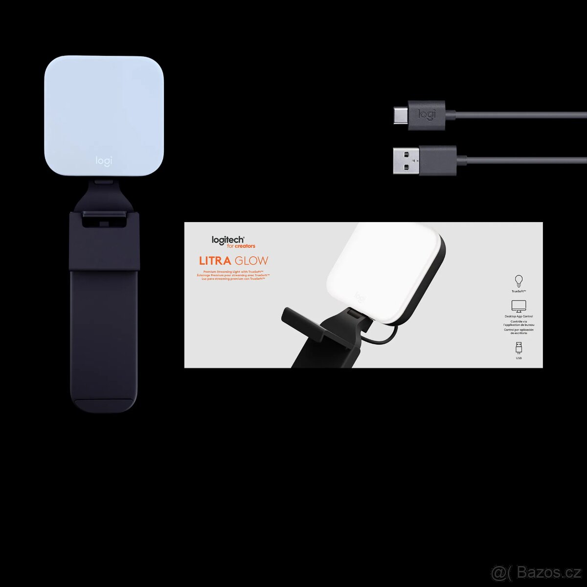 Logitech Litra Glow - světlo pro streaming a videokonference - 7