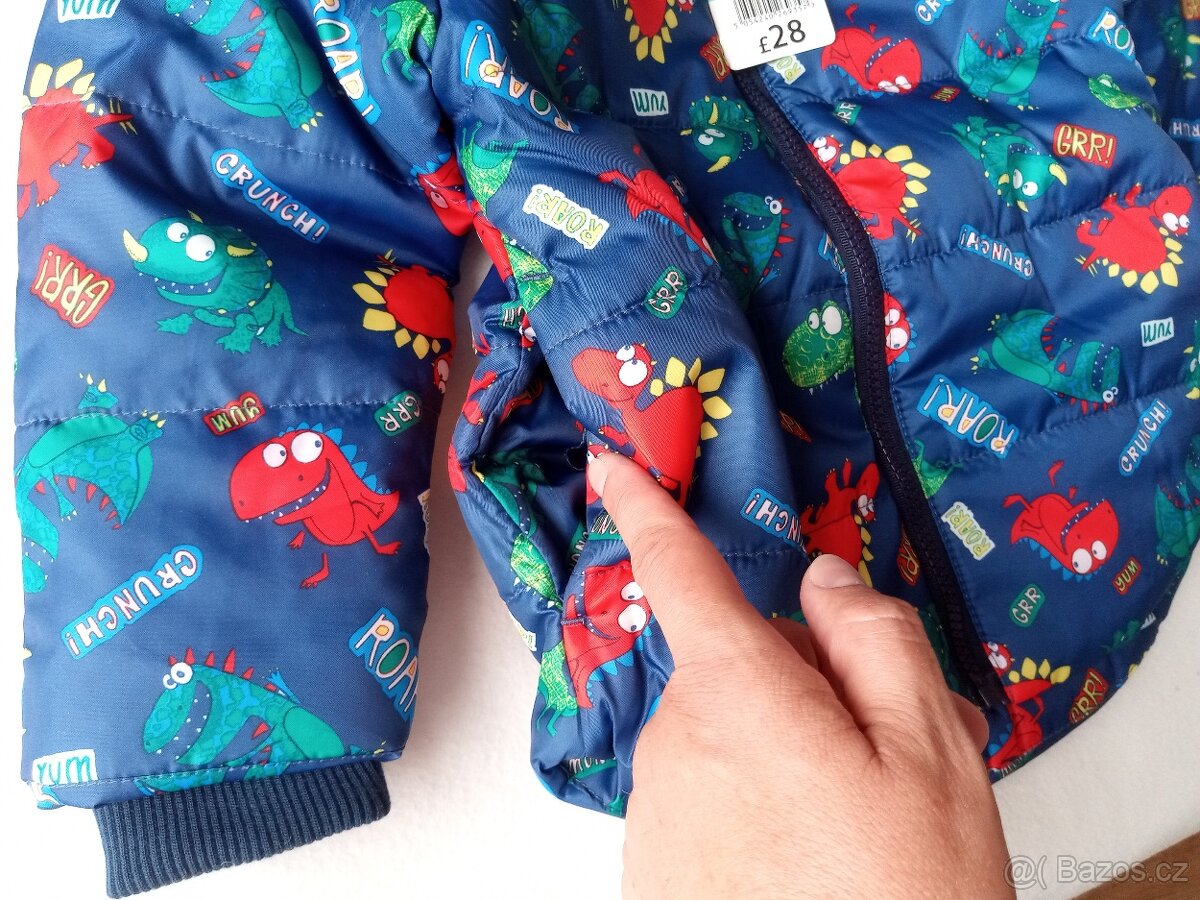 Nová podzimní Dino bunda, 98/104 - 7