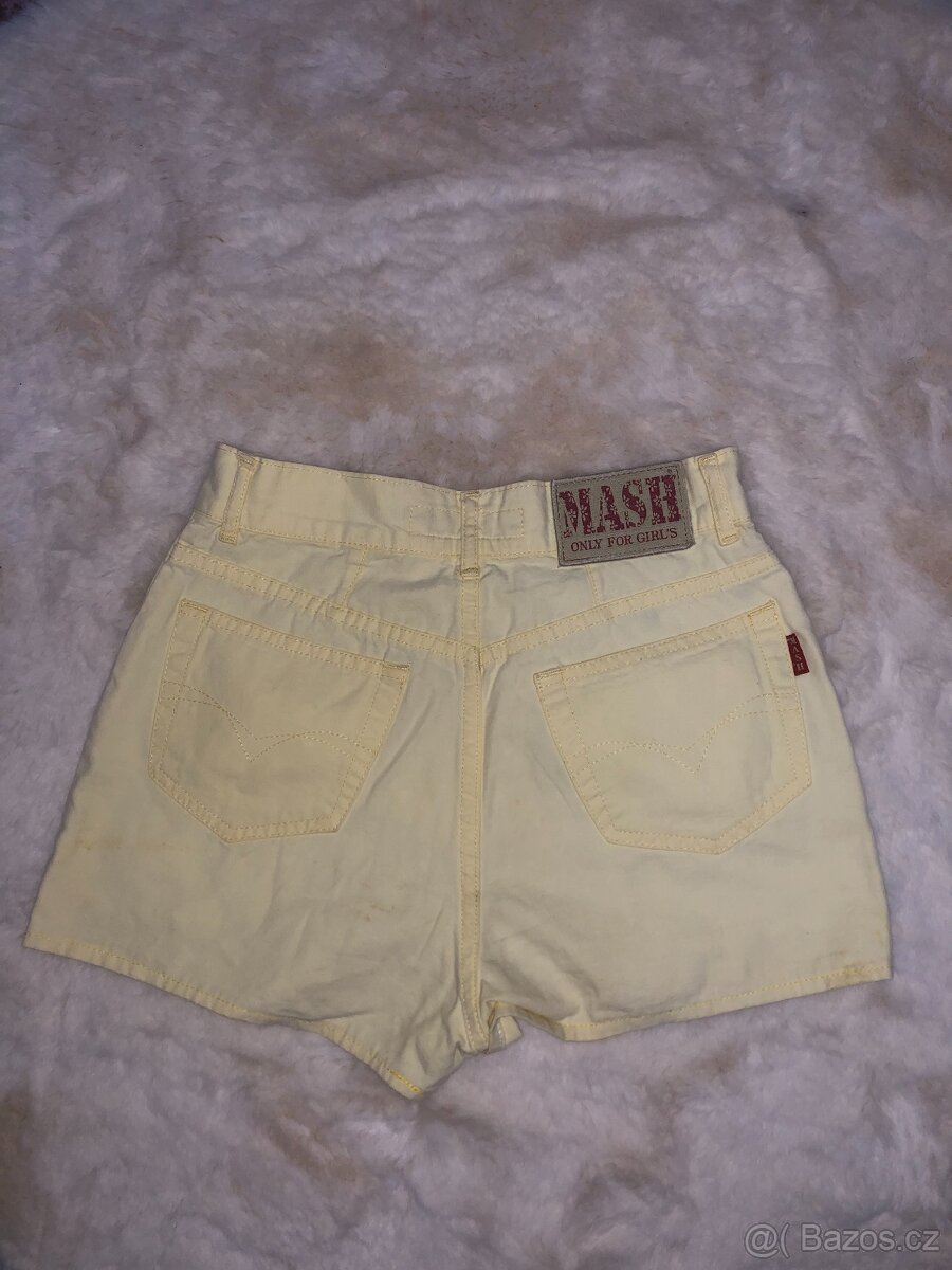 kratasy# sortky# zlute # bavlnene # mash - 7