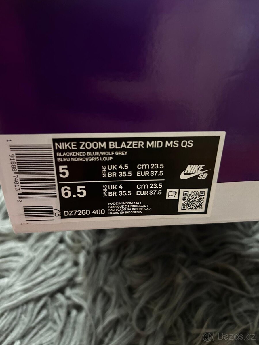 Nike SB 37 kožené kotníkové - 7