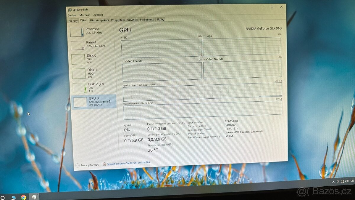 GPU GIGABYTE GTX 960 IX OC 2GB - 7