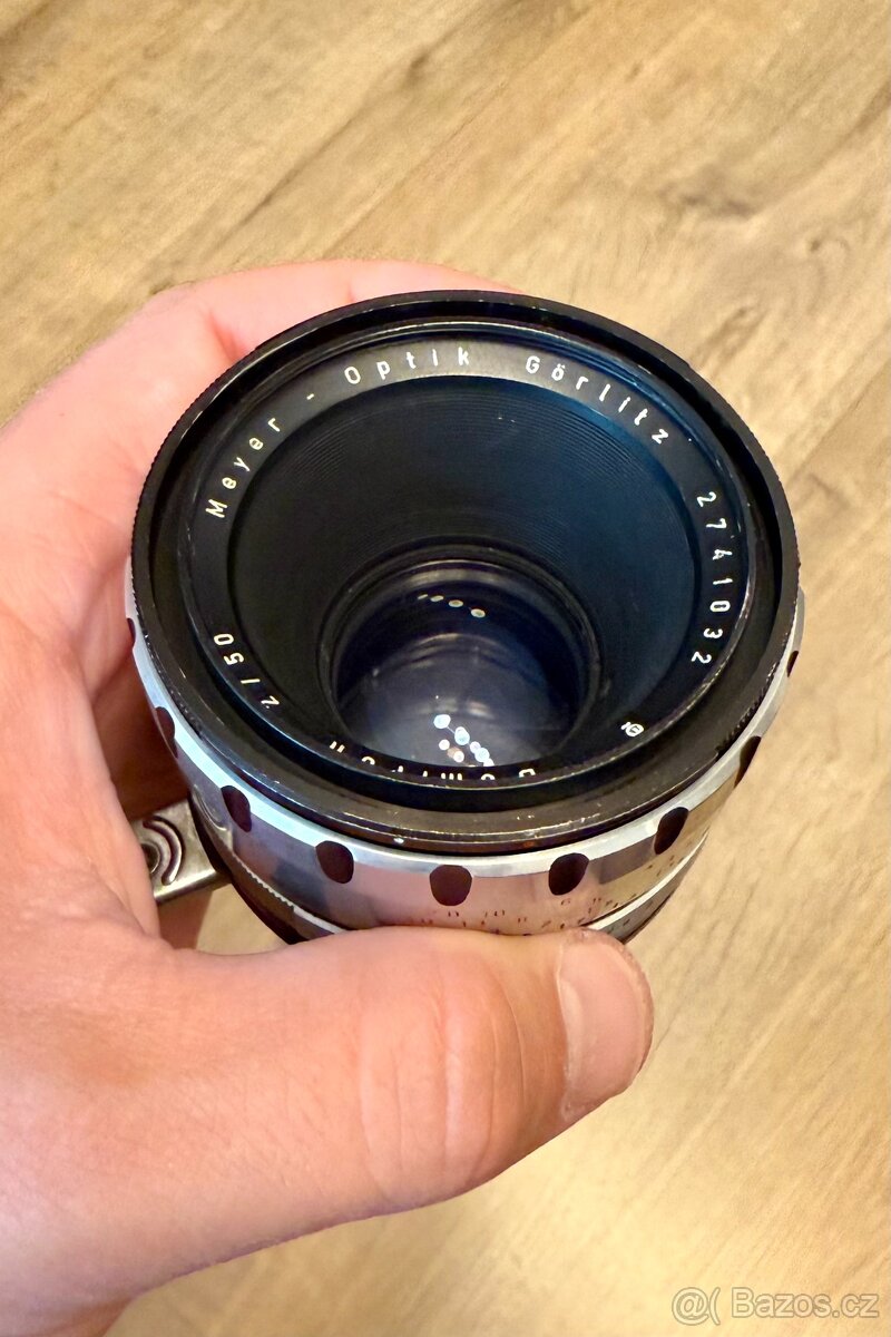 Predám Objektív Domiron 50mm f2 bajonet Exa/Exakta - 7