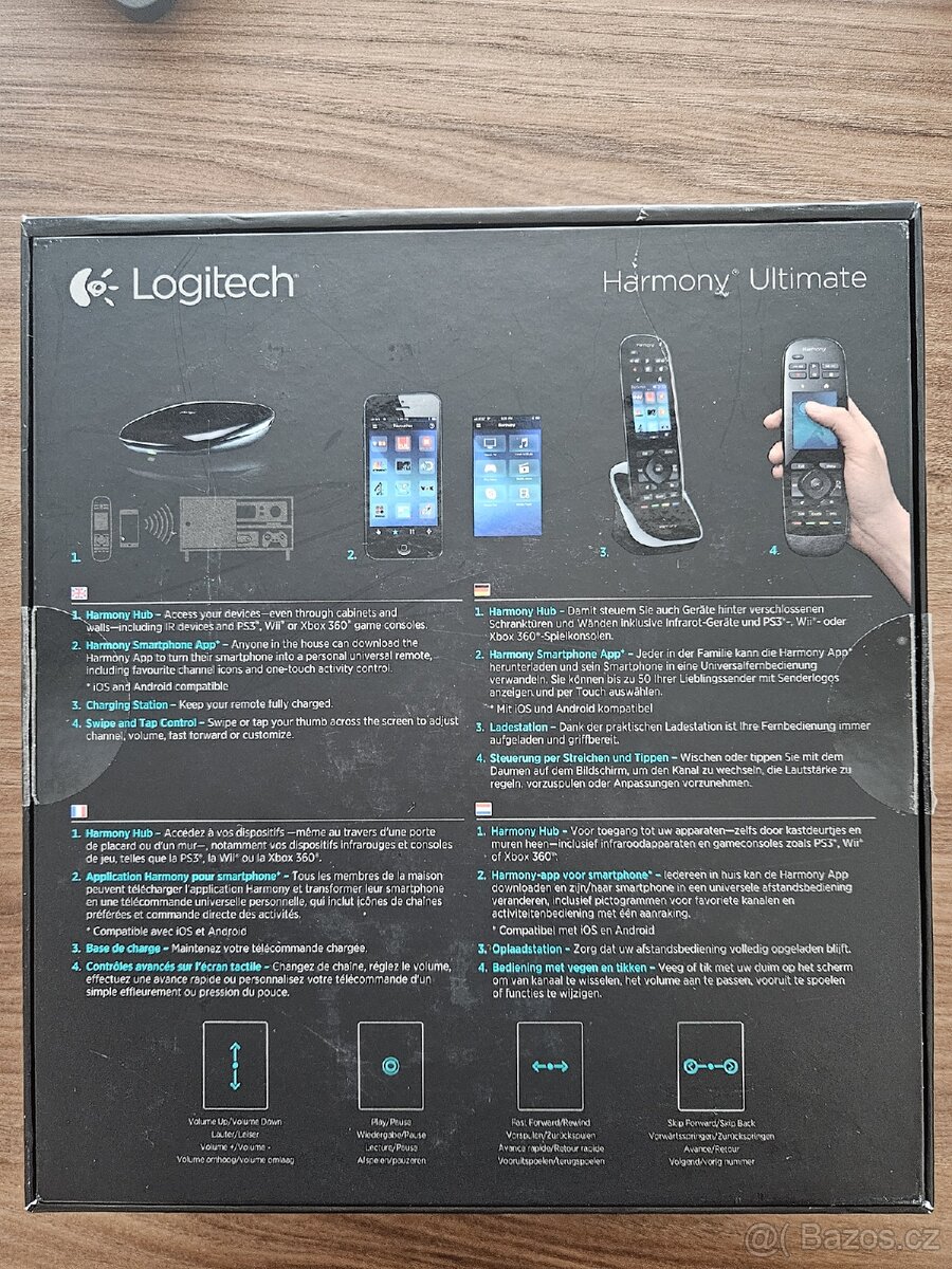 Dálkový ovladač Logitech Harmony Ultimate - 7
