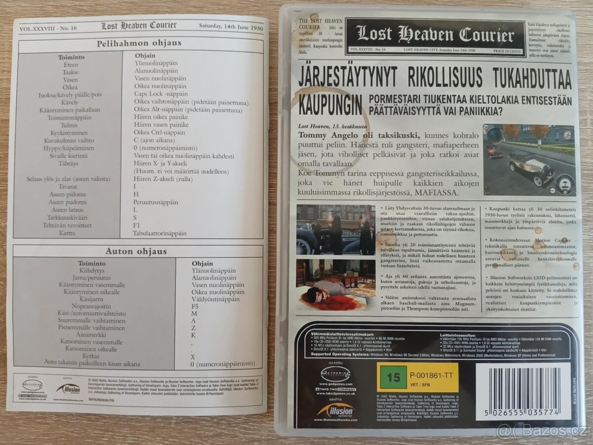 PC hra Mafia - finská verze - 7