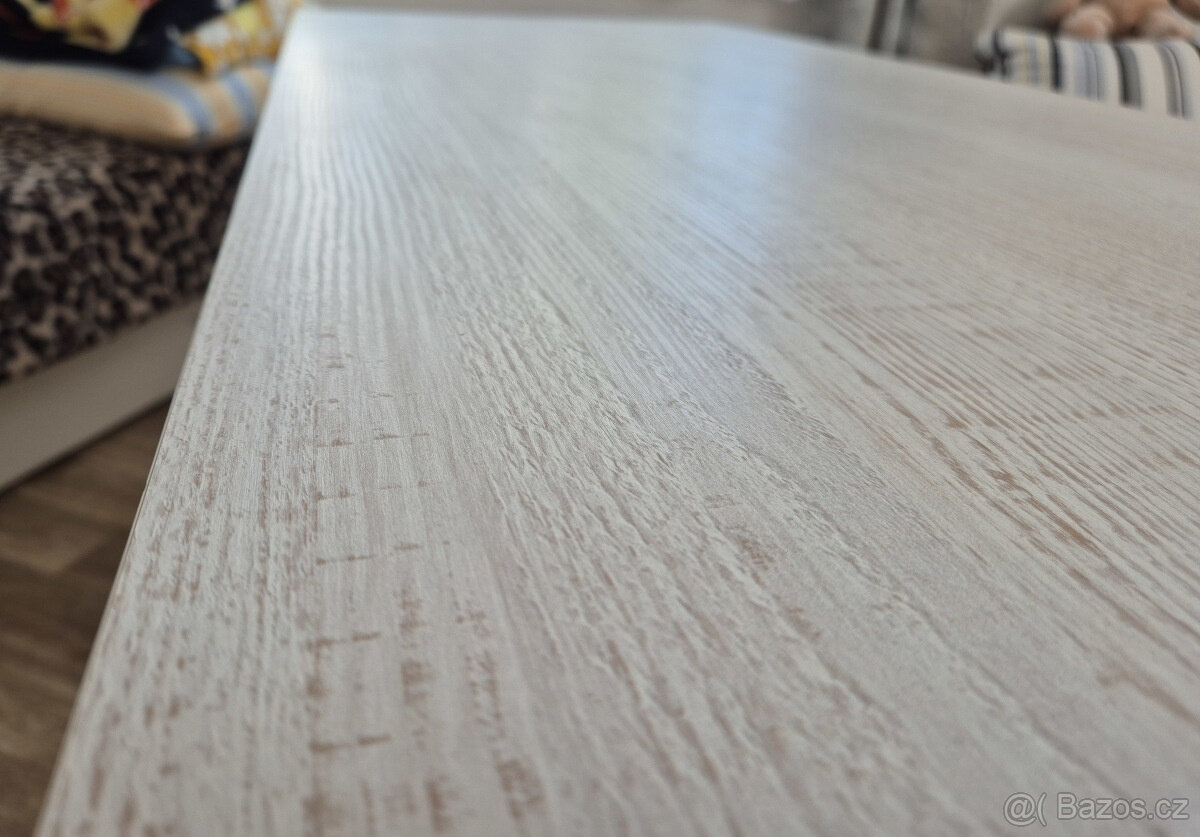 PC/Psací stůl 125x55 jako nový, skoro nepoužívaný - 7