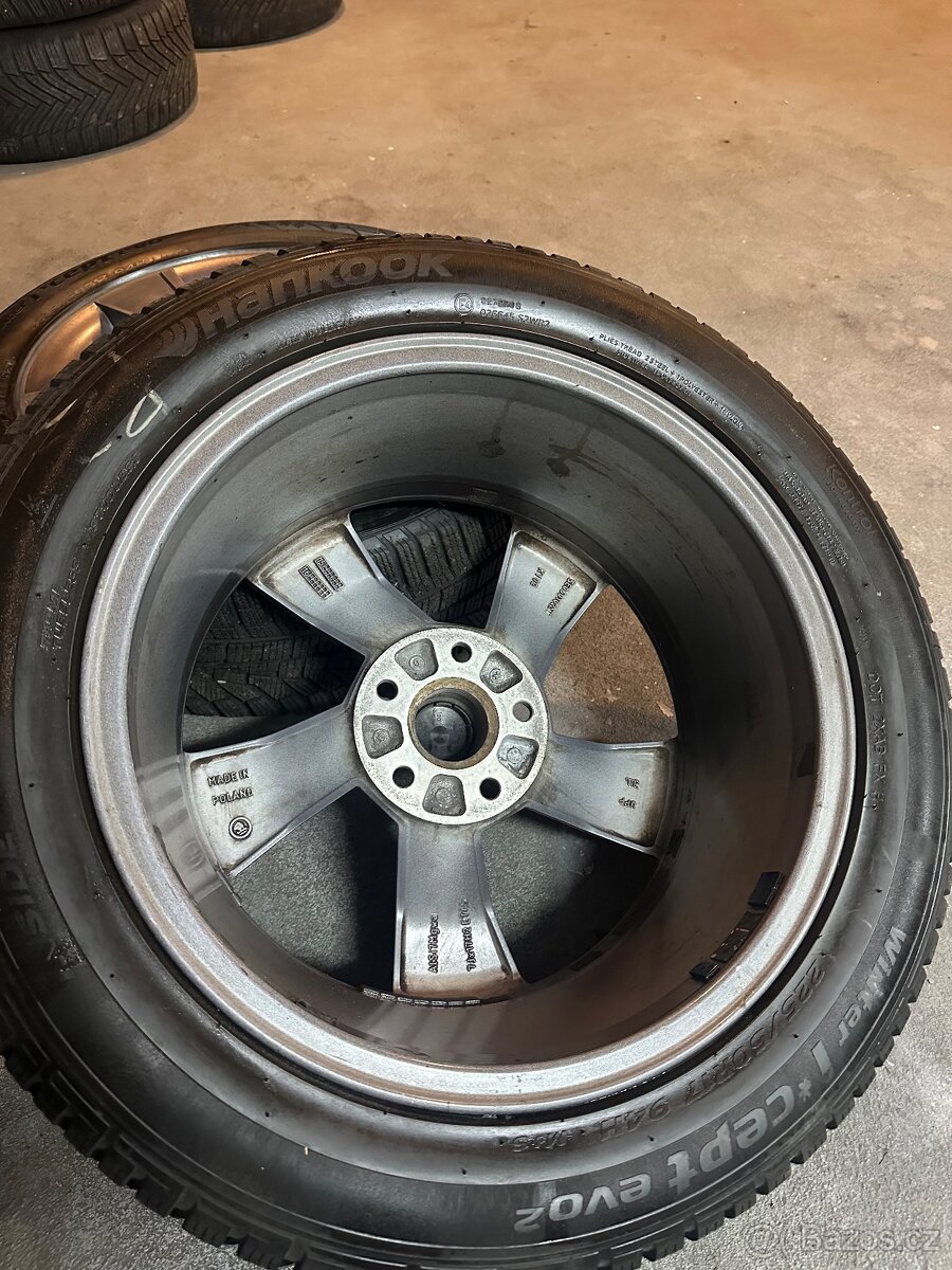 ALU Kola ŠKODA 5x112 R17 NIVALIS Zimní Pneu 225/50/17 - 7