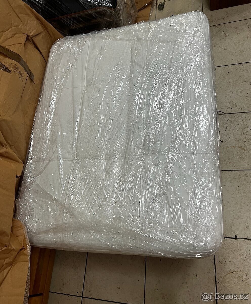 Kožená sedačka + podnožník - 7