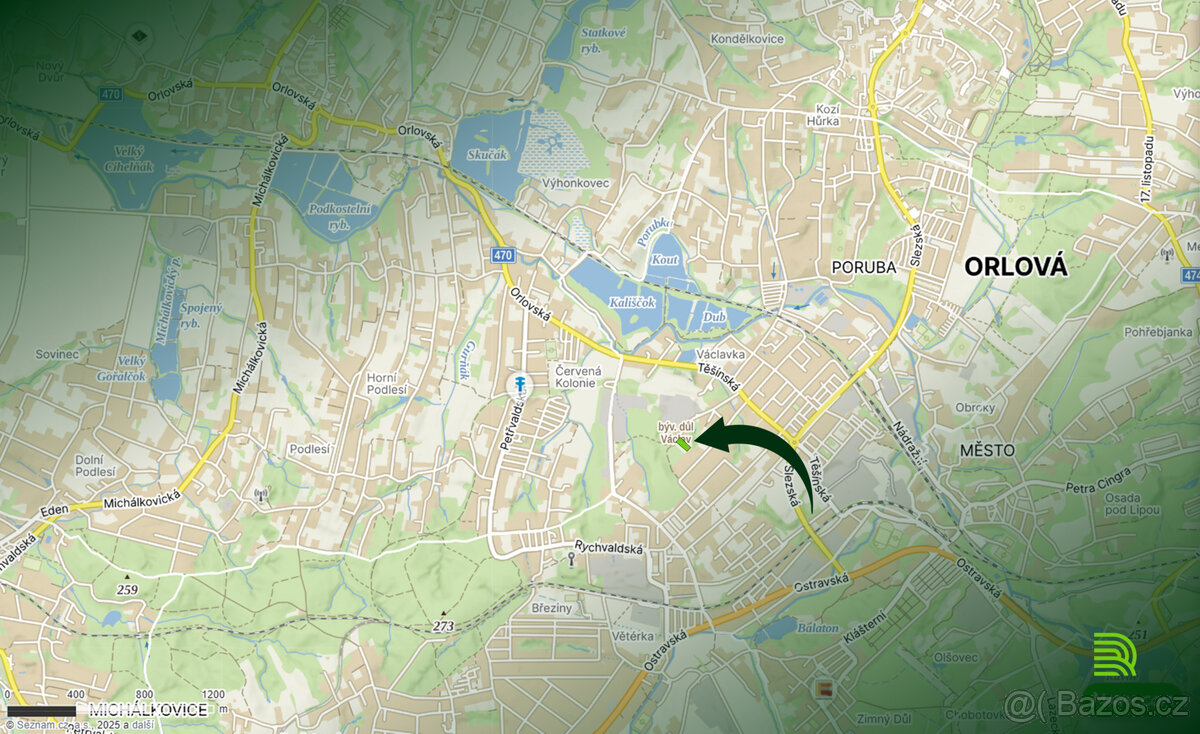 Prodej pozemku KÚ Poruba u Orlové LV 724 - 7