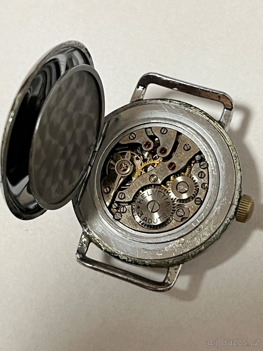 Letecké pilotní hodinky Helvetia 2. sv. Luftwaffe - 7