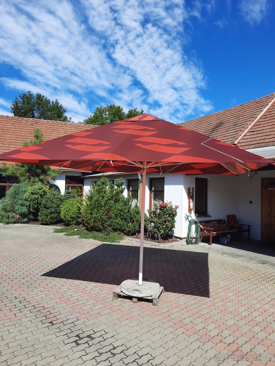 Potah na hospodský slunečník 350x350 - 7