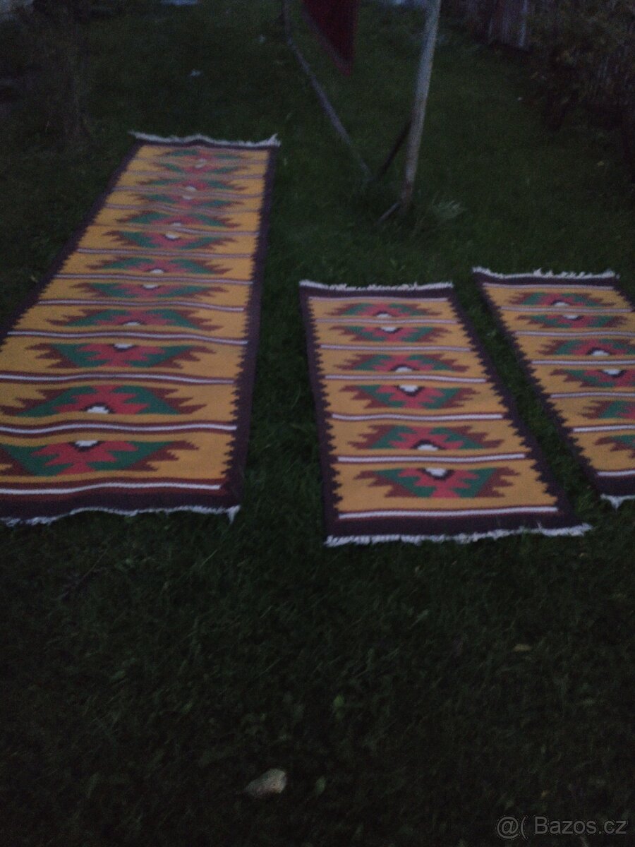 Predám súpravu kobercov KELIM - 7