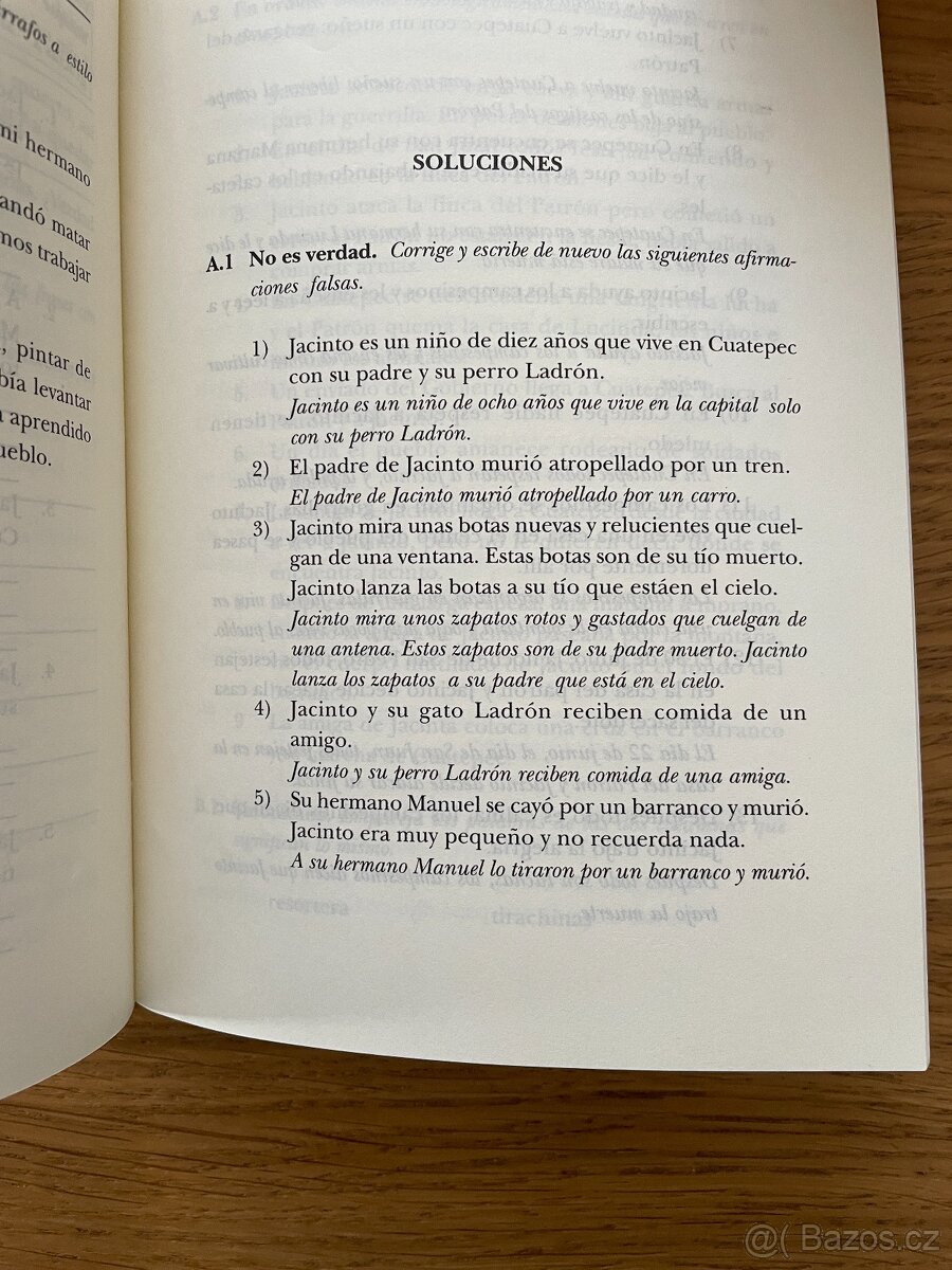 Španělština - Adiós, Jacinto - Violeta, Jugo - 7