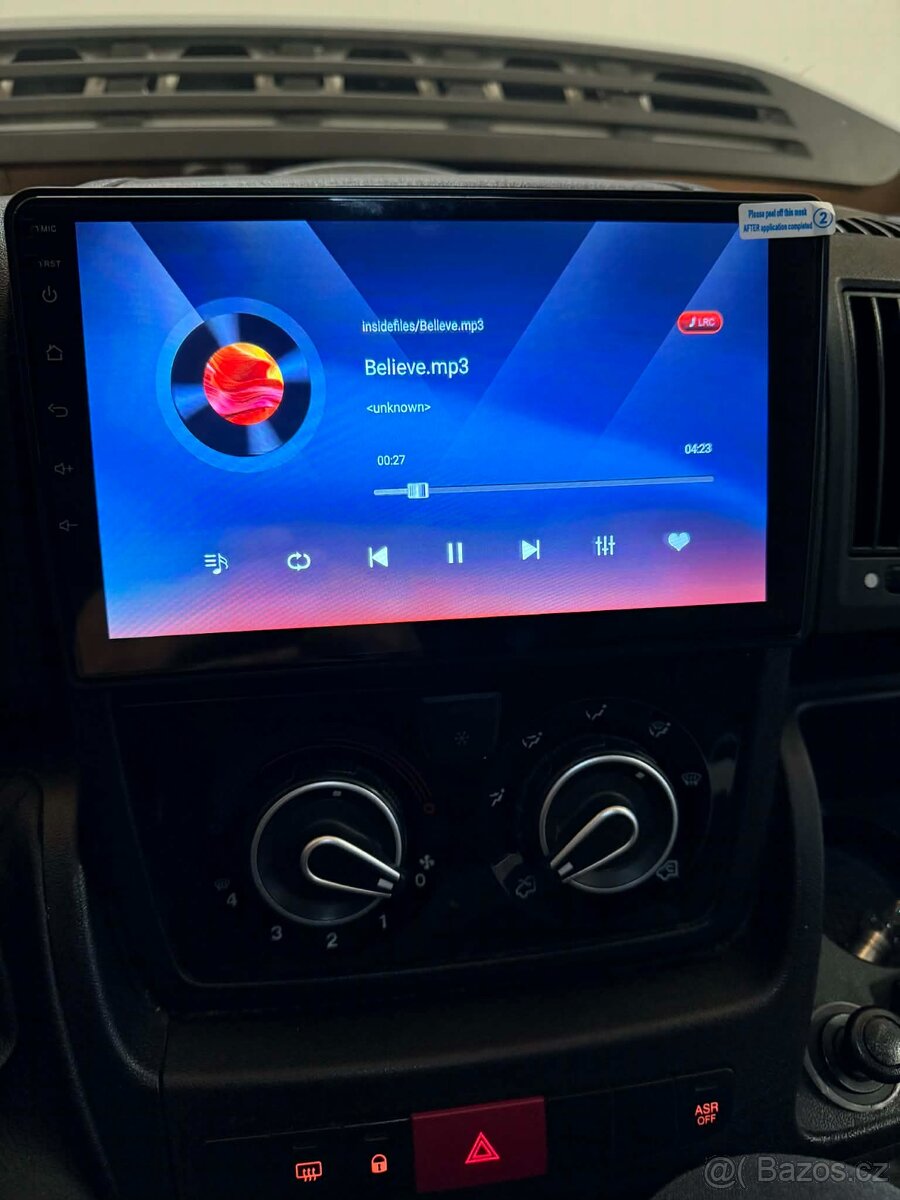 Android autorádio Fiat Ducato / Boxer / Jumper 2006–2022 + C - 7