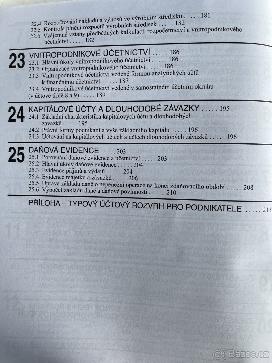 Přehled učiva k maturitní zkoušce z účetnictví - 7