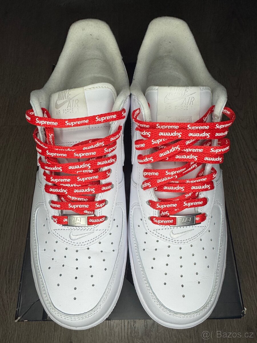 Nike Air Force 1 Low Supreme White - 7