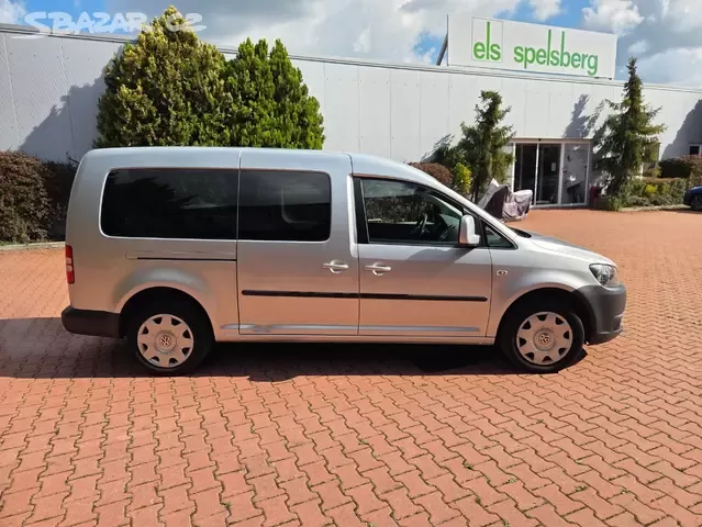 Caddy Maxi 1.6 TDI,7.míst,tažné,serviska,bez koroze,klima - 7