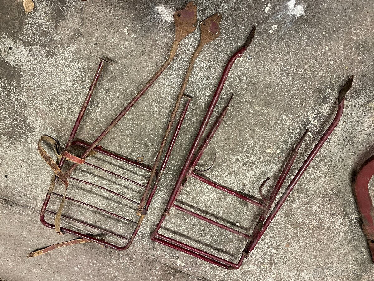 Rámy nosiče kartery Jawa Kývačka Paneka 250 350 - 7