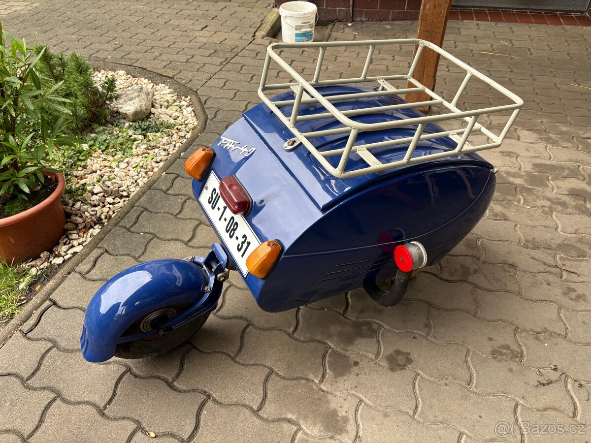 Vzácná, “přechodová” Jawa 350/354 RV 1962 s PAV a starým TP. - 7