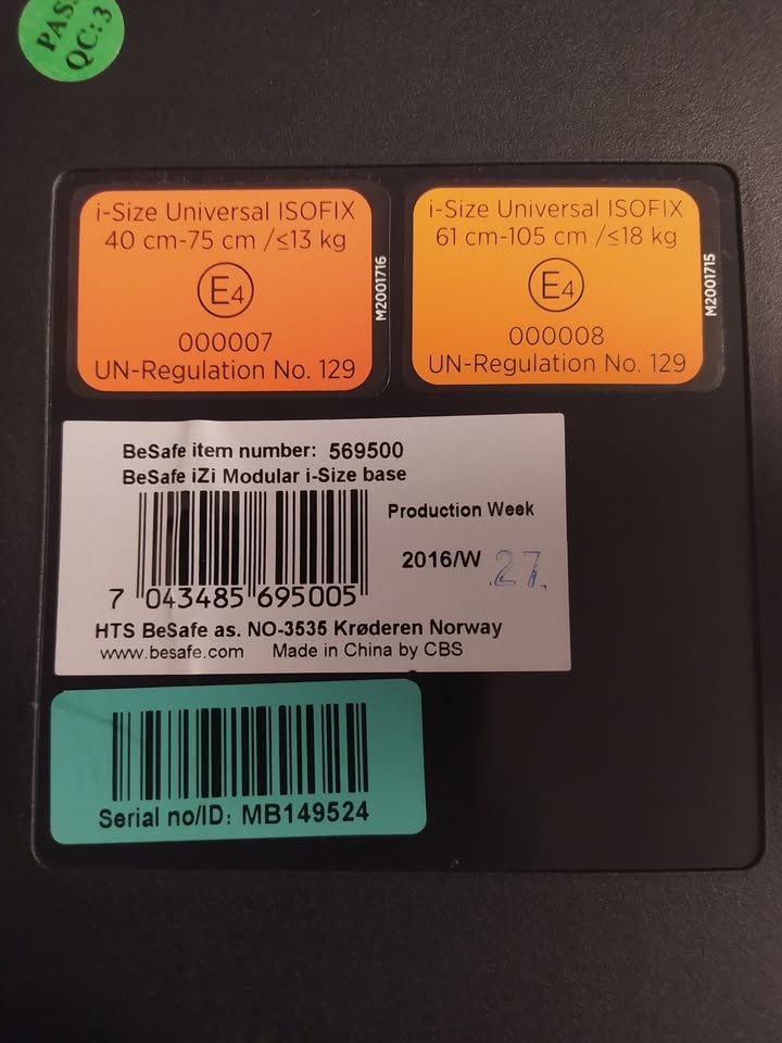 Autosedačka BeSafe iZi Modular + báze pro autosedačku - 7