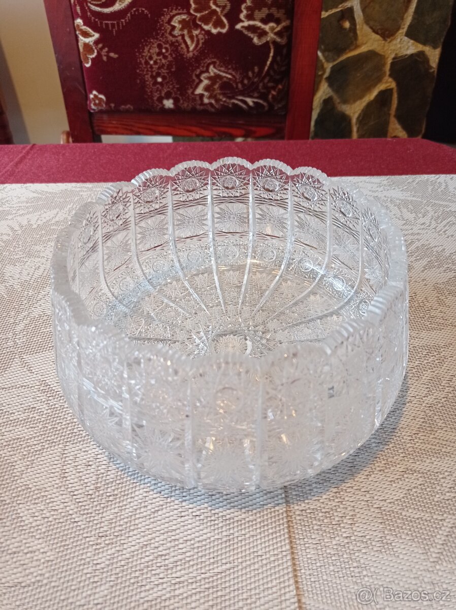 Prodám broušené sklo levne - 7