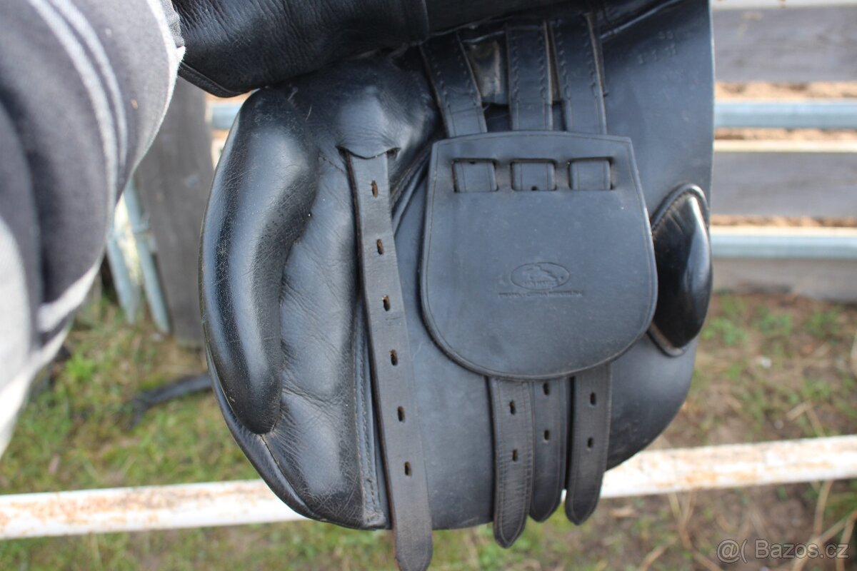 Skokové sedlo na širokého koně - 7