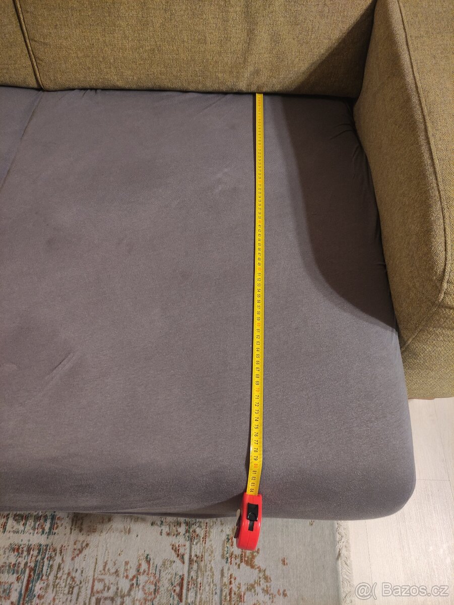 Luxusní sedačka PHASE s taburetem, rozšíření pro přespání - 7