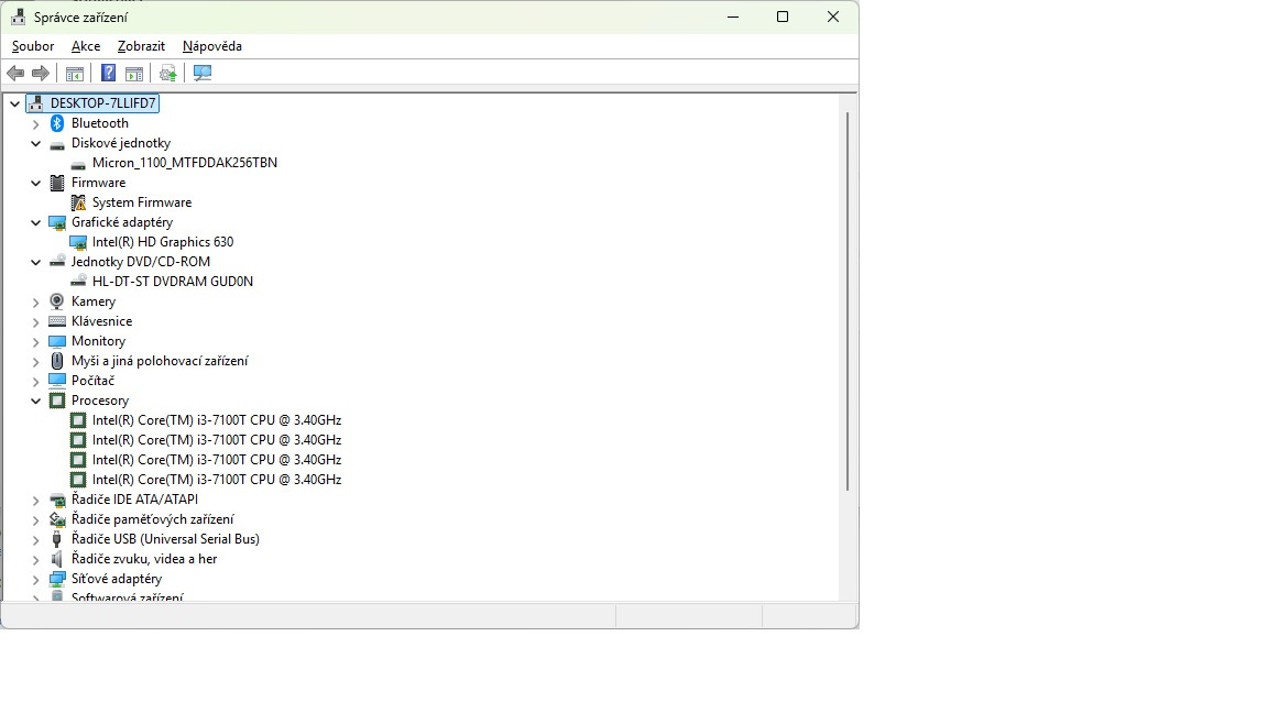 Plně funkční ALL IN ONE( počítač s moninorem v jednom) FUJIT - 7