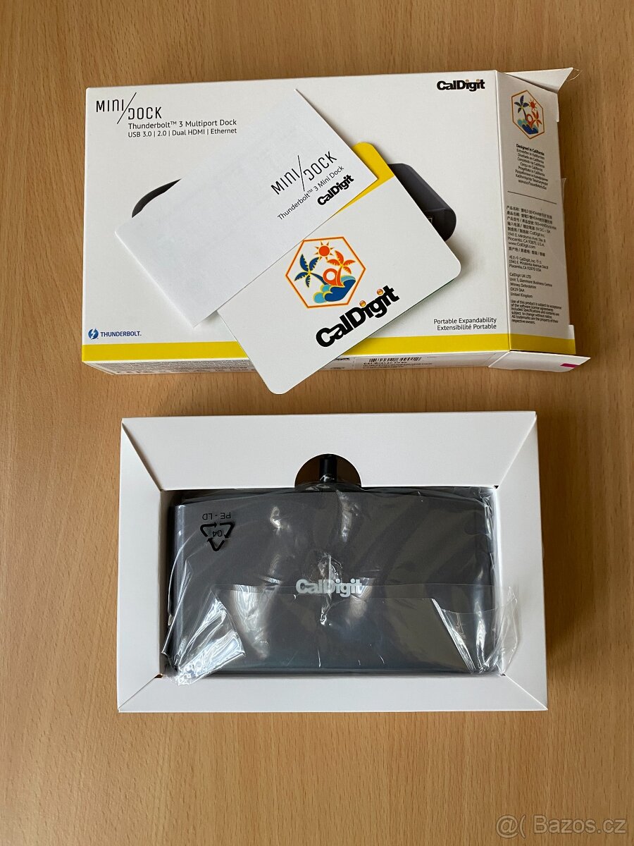 Nová mini dokovací stanice CalDigit Thunderbolt 3 - orig. b. - 7