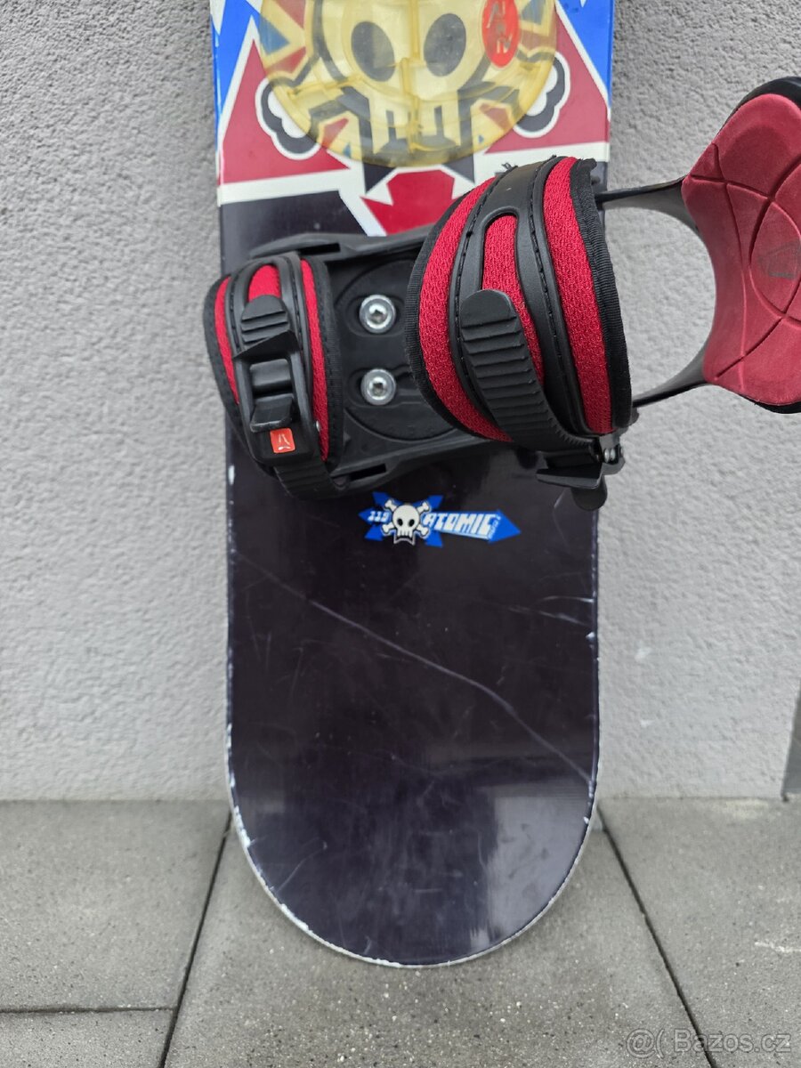 Snowboard ATOMIC, 119 cm + boty WESTIGE - 7