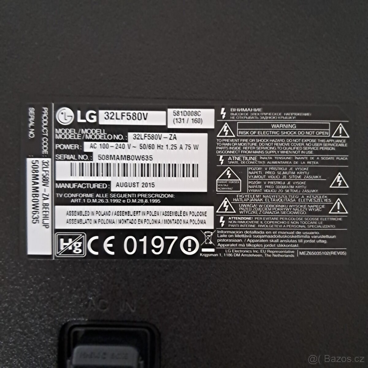 LG 32LF580V Smart TV - 7