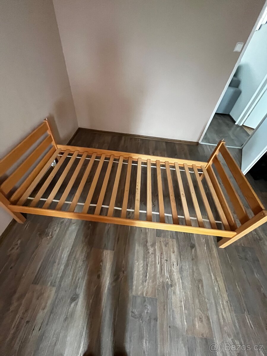 Postel jednolůžko s matrací - 7