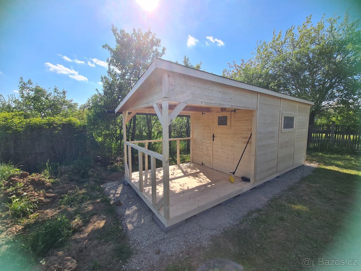 Zahradní dřevěný domek DOPRAVA ZDARMA - 7