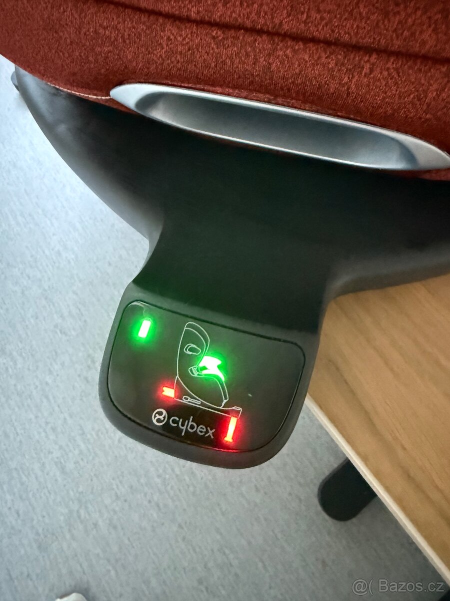 CYBEX Anoris T i-Size - Autumn Gold/Burnt red - jako nová - 7