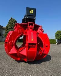 Polypový drapák, kovošrot, odpady, dřevo - 7