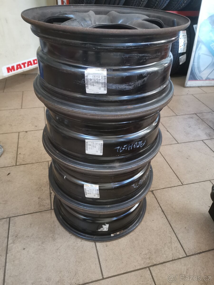 Disky Opel 6,5Jx16 ET39 - 7