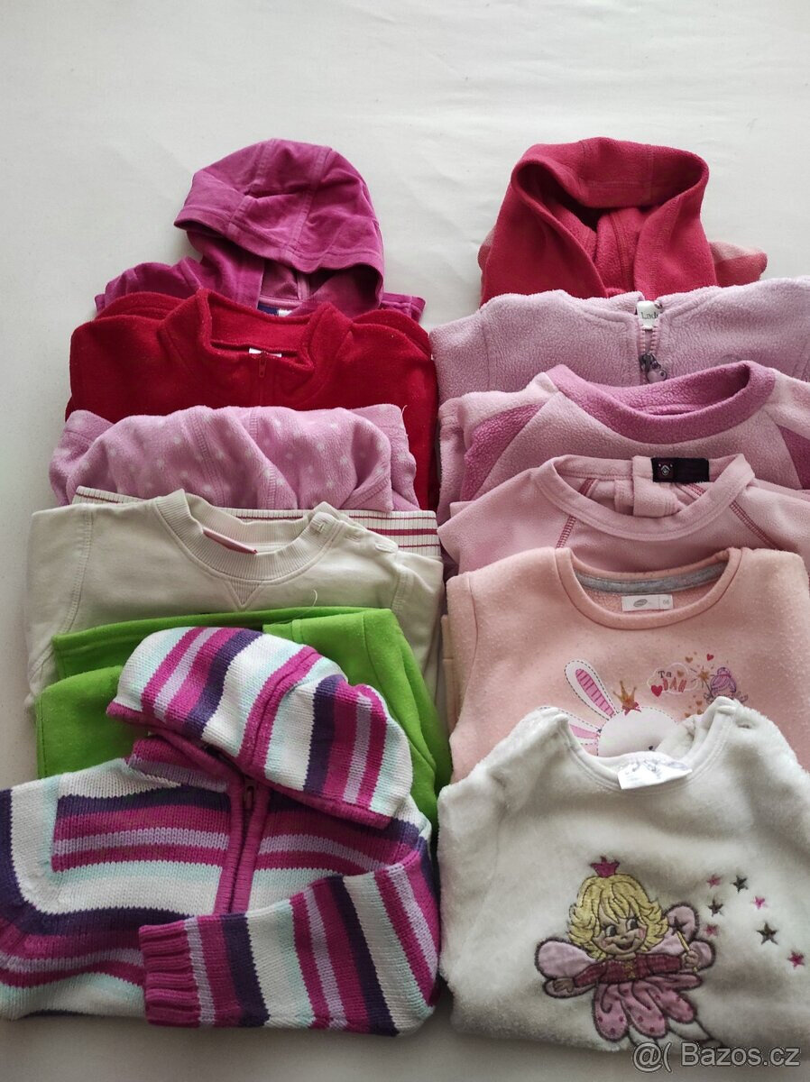 Krabice oblečení pro holčičku vel.86-92 - 7