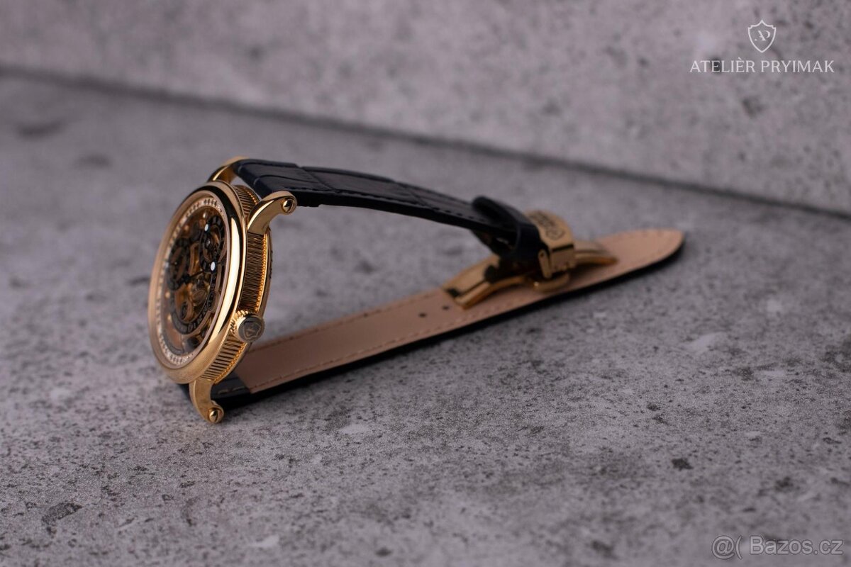 Skeletové Hodinky Ateliér Pryimak – Orloj 1410 - 7