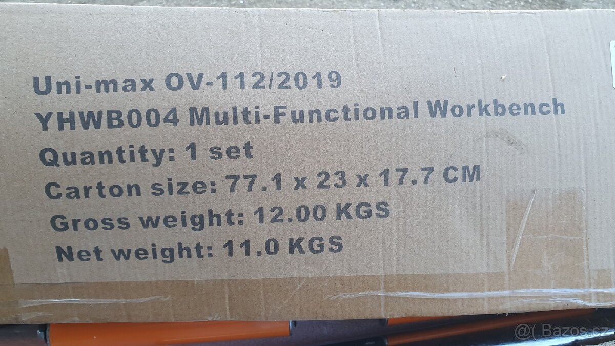 Podpěra 4 v 1 multifunkční, skládací Workbench - 7