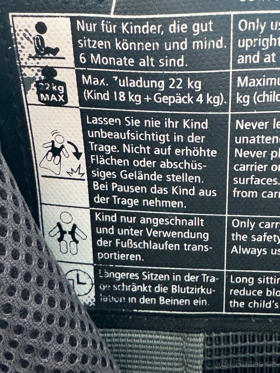 Kid Comfort nosítko - 7