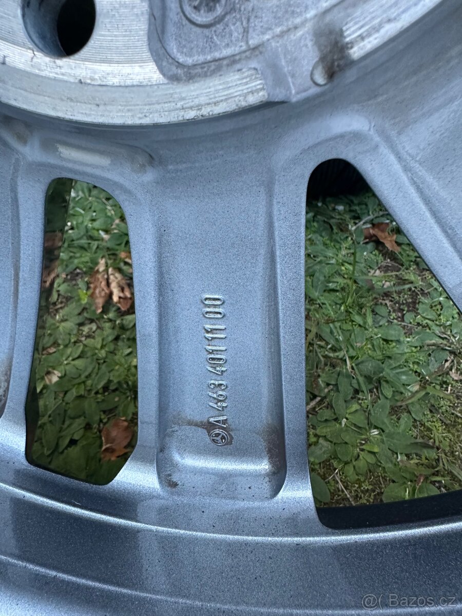 ALU KOLA MERCEDES G W463 R19 ZIMNI ZÁNOVNÍ GÉČKO - 7