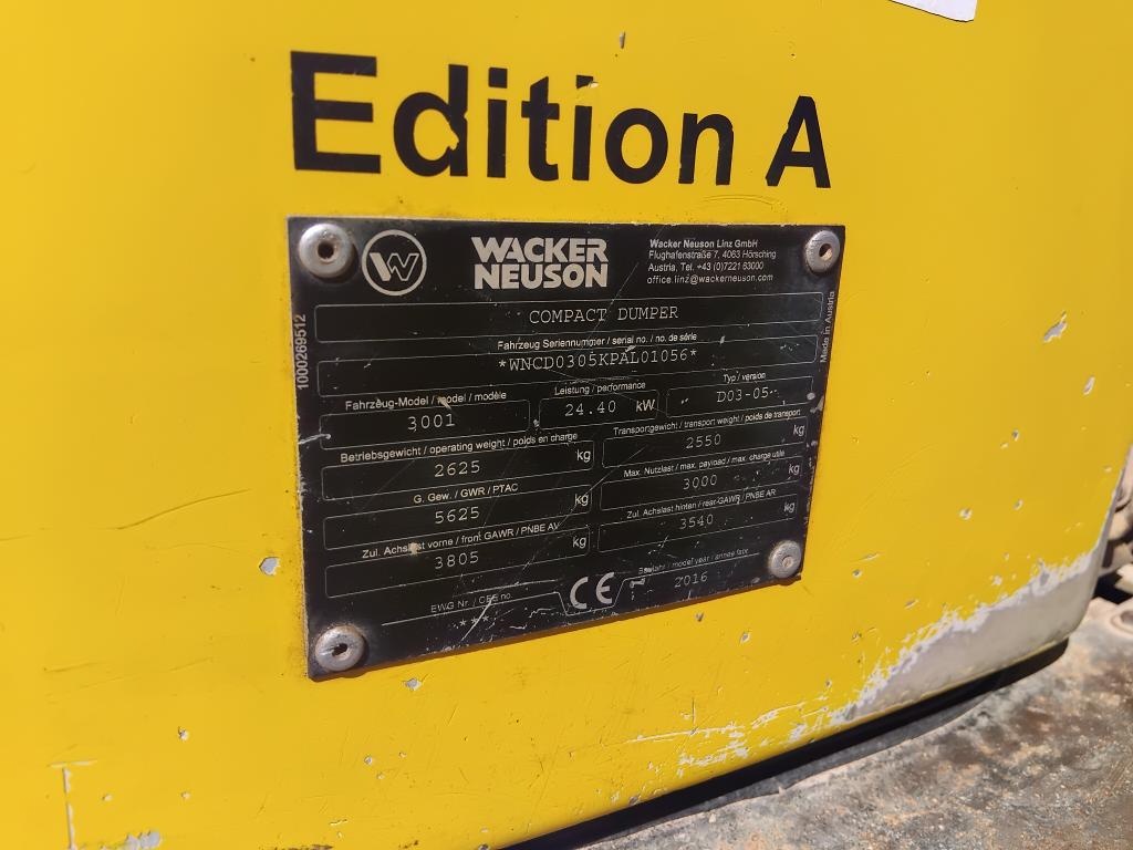 Dempr Wacker Neuson 3001S Hydro - 7