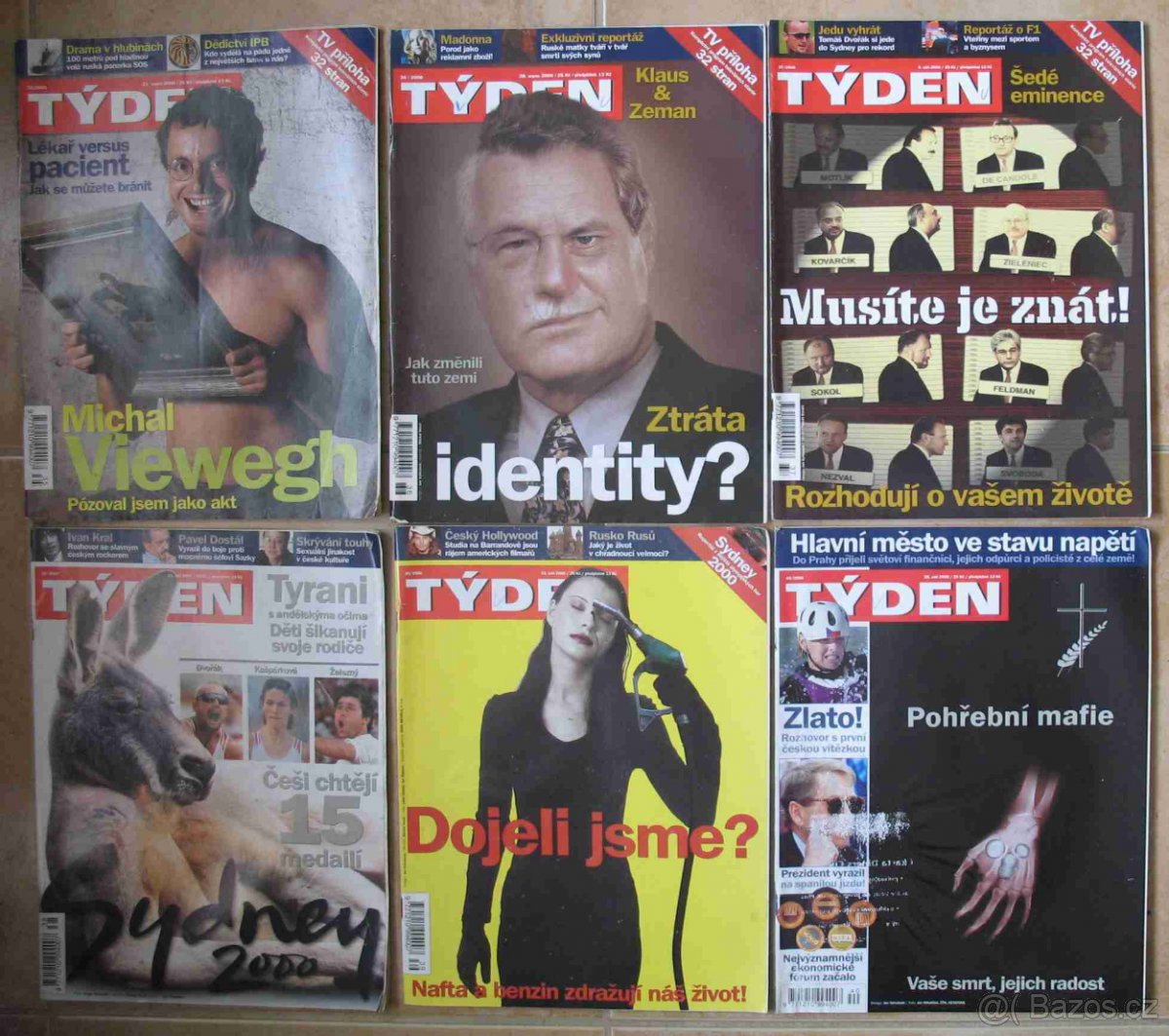 Prodám Časopis Týden - rok 2000 - 7