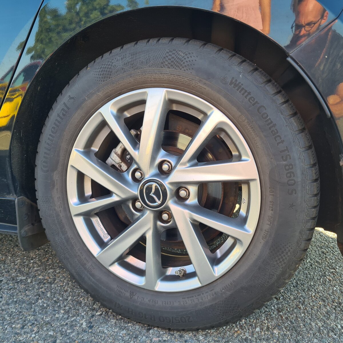 4x zimní Continental WinterContact TS 860 S + alu 205/60 R16 - 7