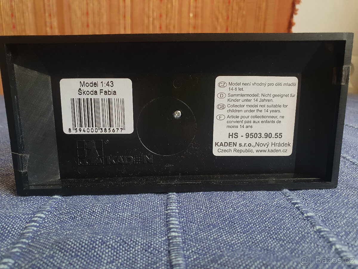 Prodám KADEN Škoda Fabia sedan - 1:43 - 7
