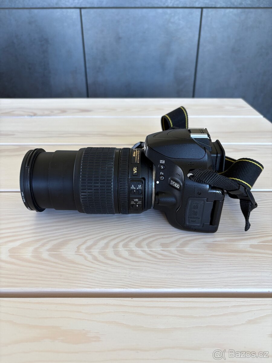 Nikon D5100+ objektiv 18-105mm+ příslušenství - 7